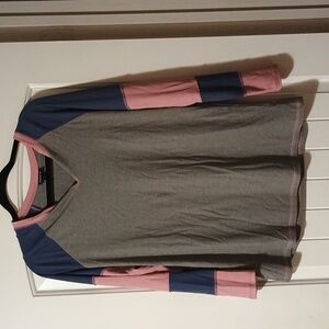 Torrid Color Block Long Sleeve sz 1